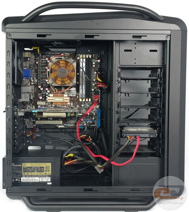 Корпус соединяет. Cooler Master Cosmos se 3d.