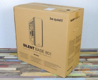 be quiet! Silent Base 801 Window Orange