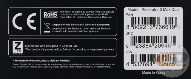 ZALMAN Reserator 3 Max Dual