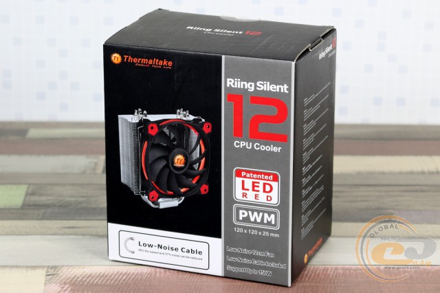 Thermaltake Riing Silent 12 Red