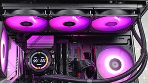 Огляд ID-COOLING SPACE LCD SL360 XE: доступна рідинна система охолодження з невеликим LCD-дисплеєм