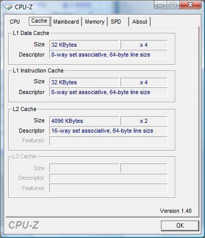 cpu-z Intel Core 2 Quad Q6600