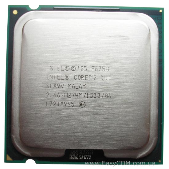 Intel Core 2 Duo E6750