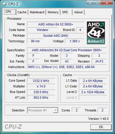Athlon 64 X2 5600+