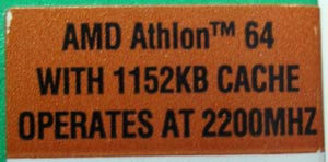 AMD Athlon LE-1600