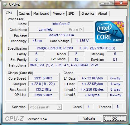 Intel Core i7-875K