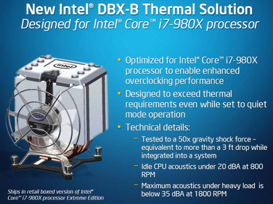 Intel DBX-B Thermal Solution