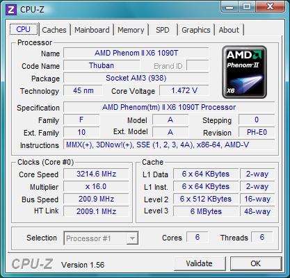 AMD Phenom II X6 1090T