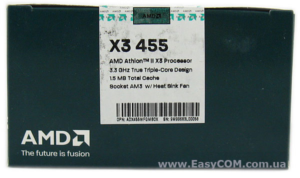 AMD Athlon II X3 455