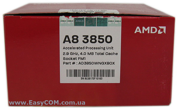 AMD APU A8-3850