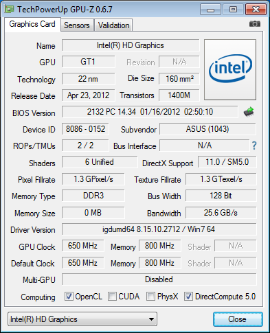 Intel Core i3-3240T