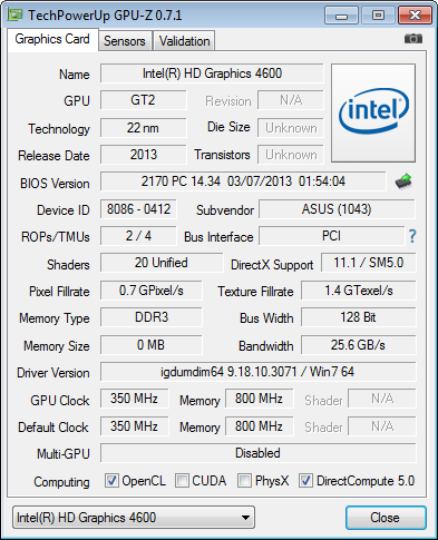 Intel Core i7-4770K