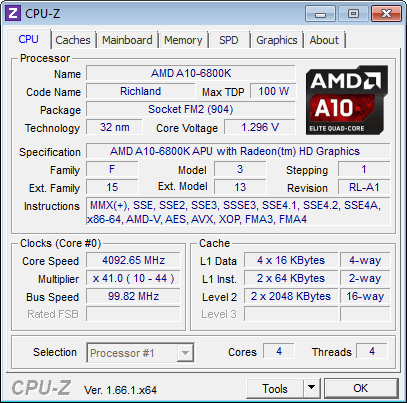 AMD A10-6800K