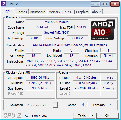 AMD A10-6800K