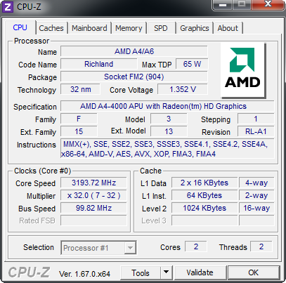 AMD A4-4000