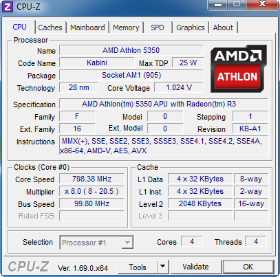 AMD Athlon 5350