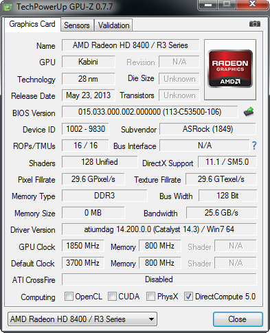 AMD Athlon 5350