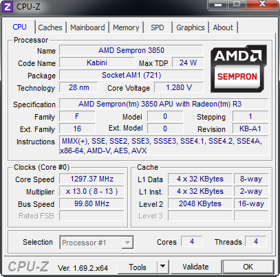 AMD Sempron 3850