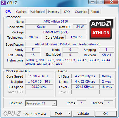 AMD Athlon 5150