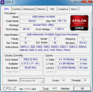 AMD Athlon X4 860K