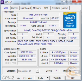 Intel Core i7-5775C