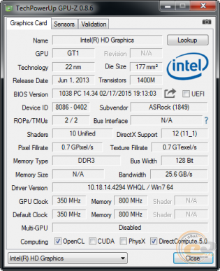 Intel Pentium G3460