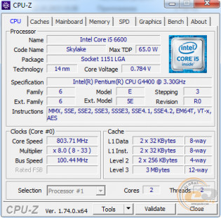 Intel Pentium G4400