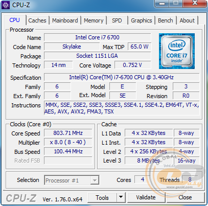 Intel Core i7-6700