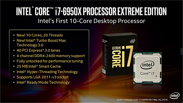 Intel Core i7-6900K