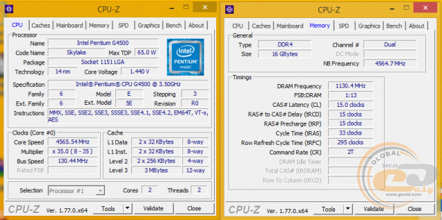 Intel Pentium G4500