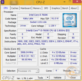 Intel Core i5-7600K