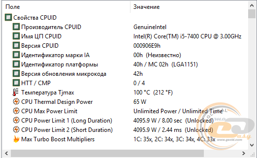 Intel Core i5-7400