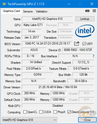 Intel Pentium G4560