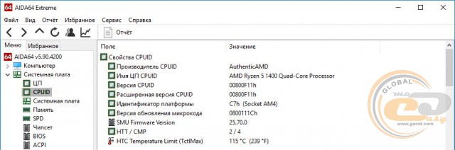 AMD Ryzen 5 1400