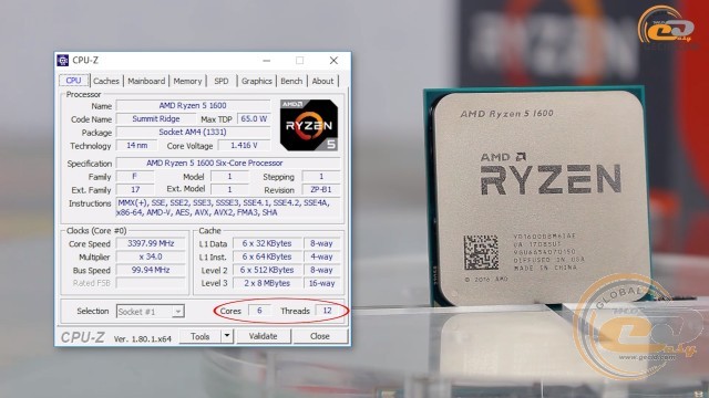 AMD Ryzen 5 1600