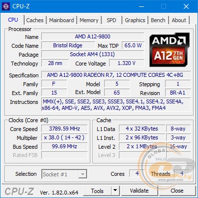 AMD A12-9800