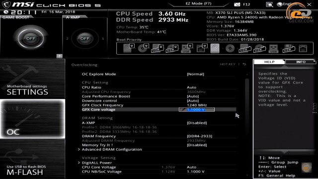 AMD Ryzen 5 2400G