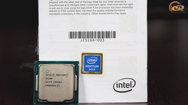 Intel Penitum Gold G5500