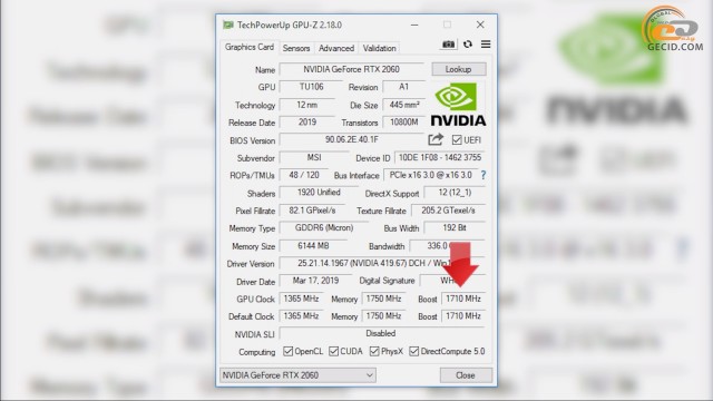 AMD Ryzen 7 2700 NVIDIA GeForce RTX 2060