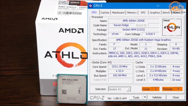 AMD Athlon 200GE
