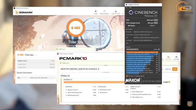 Ryzen 5 3600 GeForce RTX 2060 SUPER
