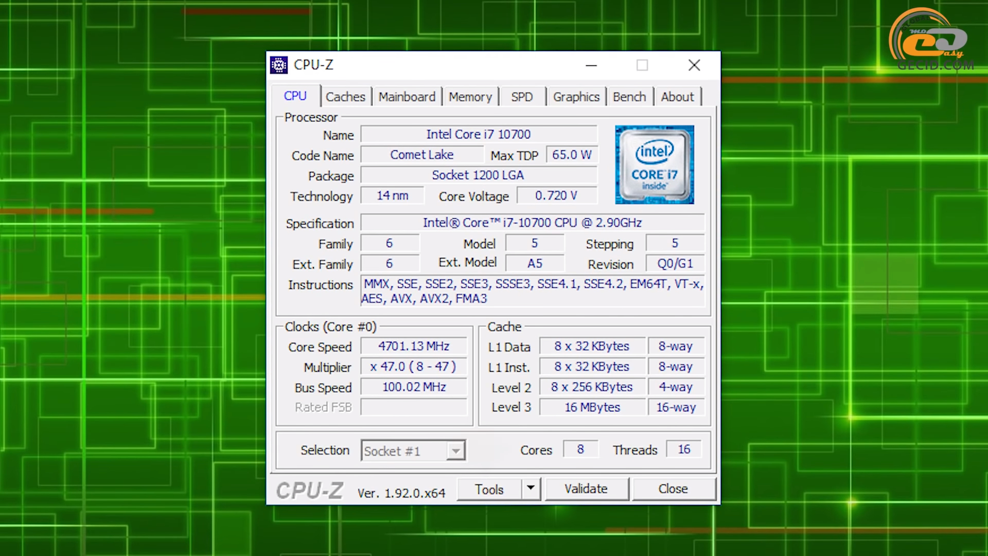Збірка на базі Intel Core i7-10700 і NVIDIA GeForce RTX 2080 SUPER