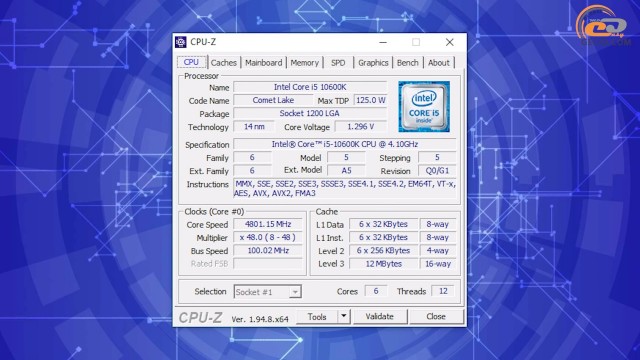 Intel Core i5-10600K