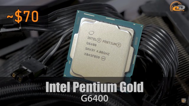 Intel Pentium Gold G6400