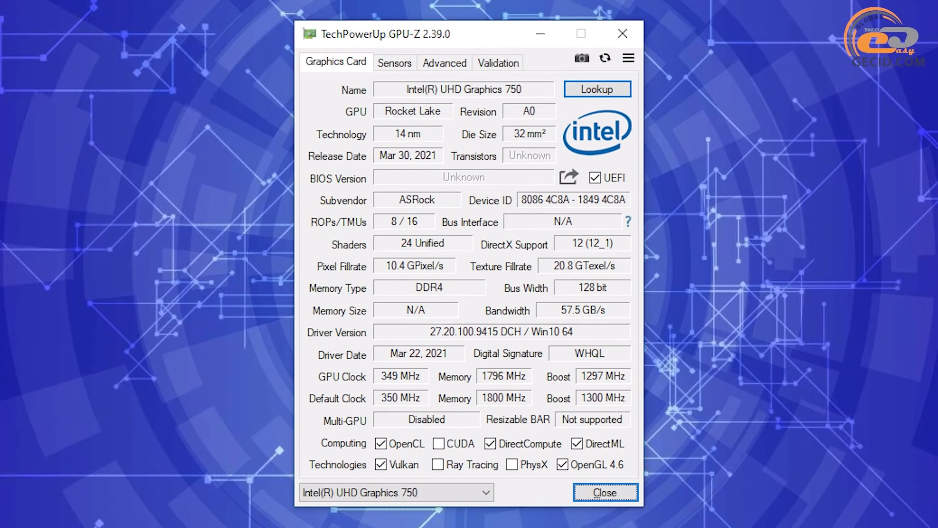 Intel hd graphics 750 с чем сравнить