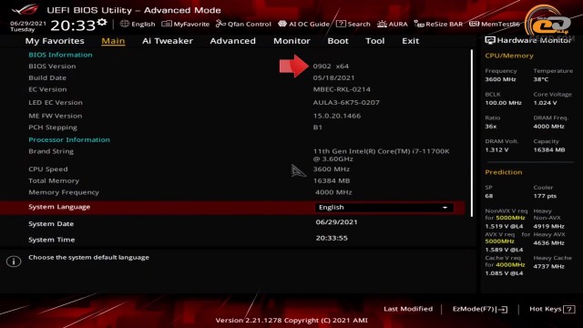 Core i7-11700K
