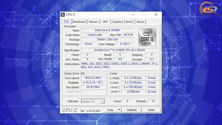 Core i5-10400F