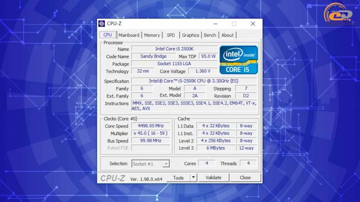 Intel Core i5-2500K