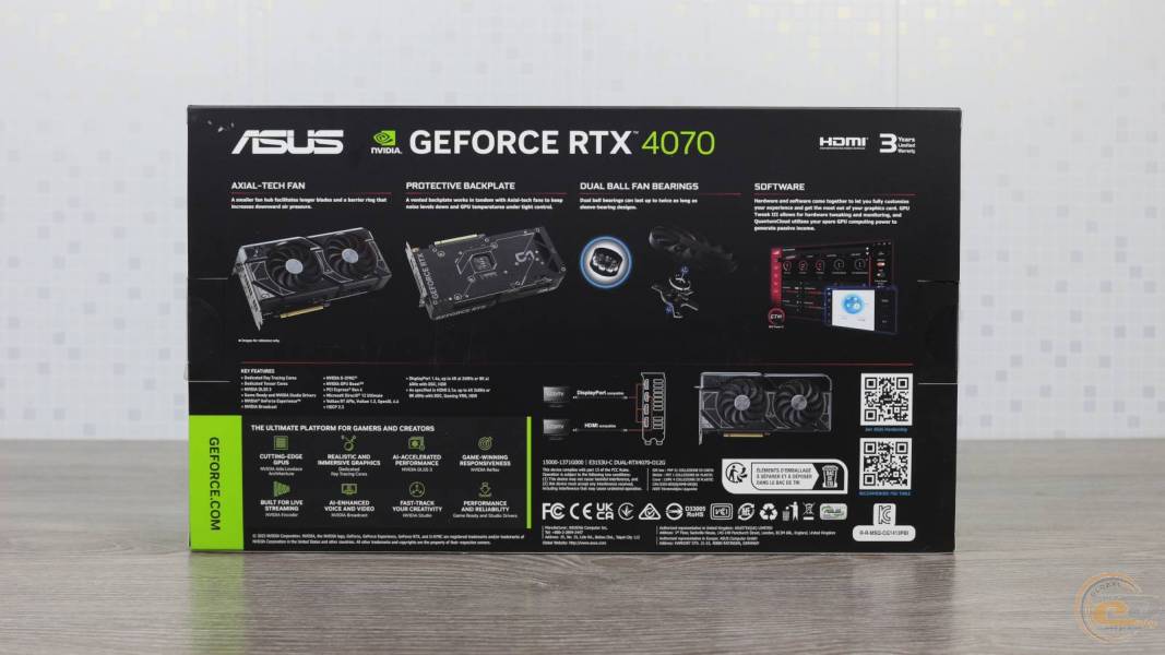 Dual GeForce RTX 4070 OC