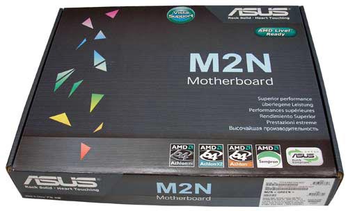упаковка материнської плати ASUS M2N